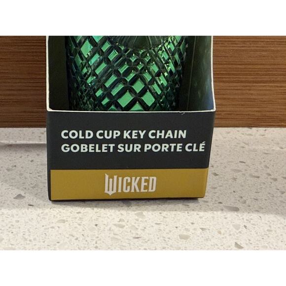 Starbucks "Wicked" Green Cold Cup Keychain New In Box - Picture 2 of 6